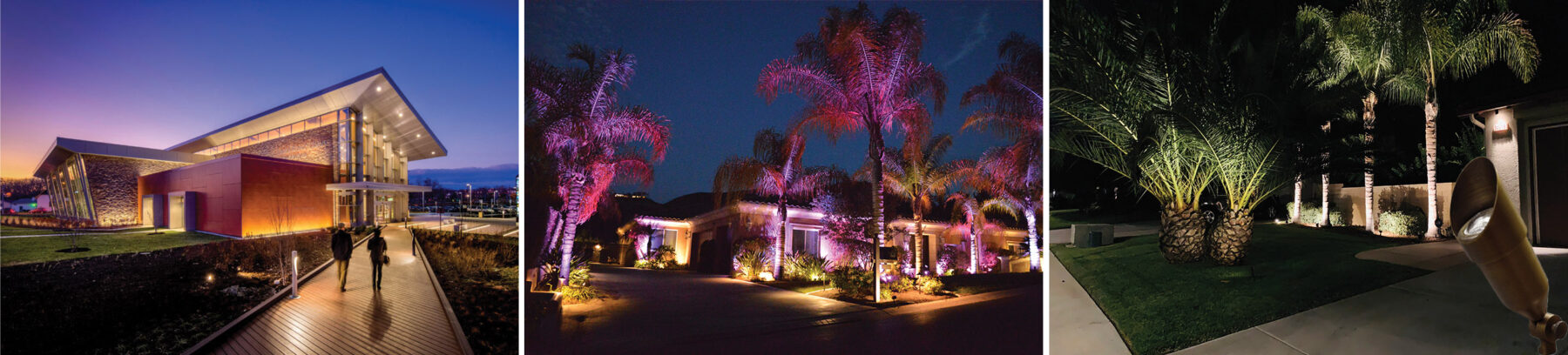 Beautiful Landscape Lighting Installation Pictures