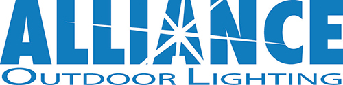 Alliance Outdoor Lighting logo in blue